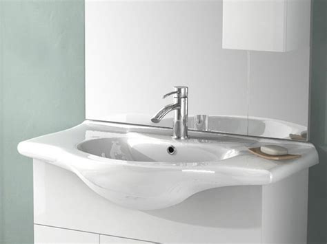(0) lavello inox 2 vasche sinistra 116 cm x 50 cm. Lavabo Incasso Soft/Easy 85 Integrale 85X50 in Ceramica ...