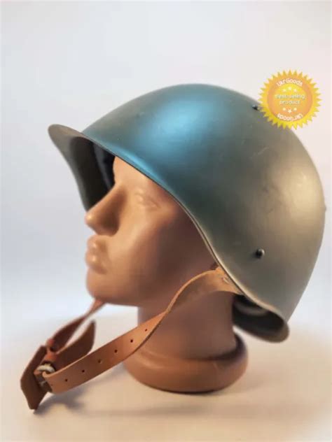 Steel Helmet Original Ussr Military Soviet Army Ssh 60 Type Size 1