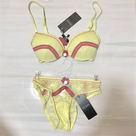 【guess】brand New Guess Sexy Lingerie Set Undergarment Bra Bikini Womens Fashion Clothes