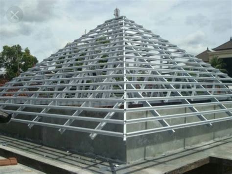 Bentuk Dan Model Kerangka Atap Baja Ringan Gerbang Property 24 IMAGESEE