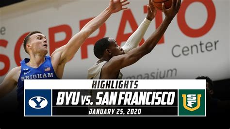 They are ordered by capacity, which is the maximum number of spectators the arena can accommodate for basketball. BYU vs. San Francisco Basketball Highlights (2019-20) | Stadium - YouTube