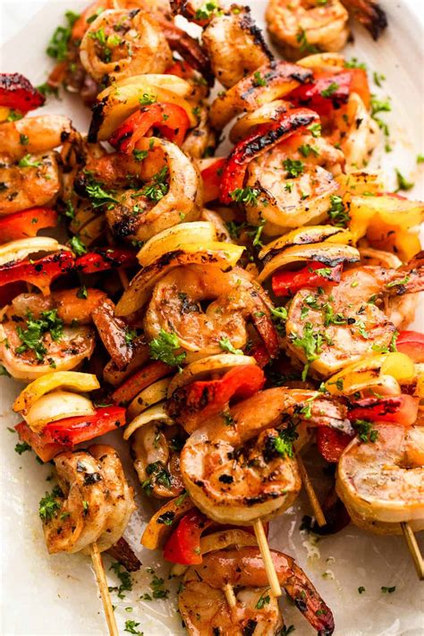 Marinated Grilled Shrimp Kabobs Recipe Diethood
