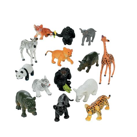 Baby Jungle Animals 25pc Toys 25 Pieces