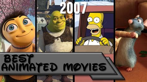 Top 10 Best Animated Movies Of 2007 💰💵 Youtube