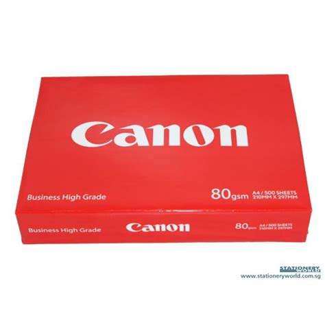 Canon Business High Grade Copier Paper 80gsm A4