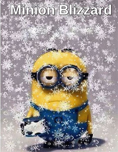  Minion Blizzard Snow Storm ｡ ‿ ｡ See All My Despicable Me Minions