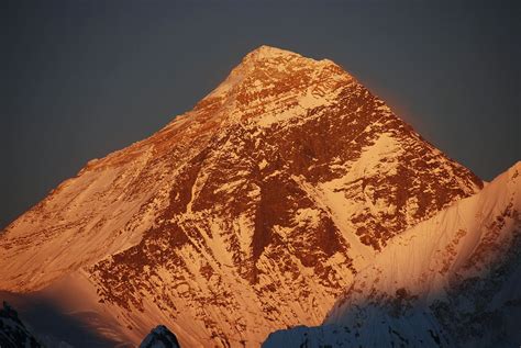 The Elevated Mind The Great Mount Everest At Sunset