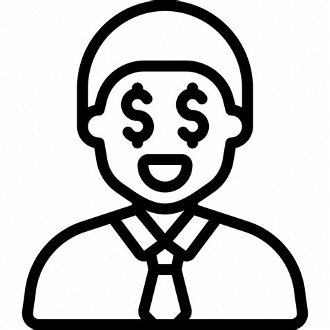 Greedy Man Corrupted Greed Money Manager Icon Download On Iconfinder