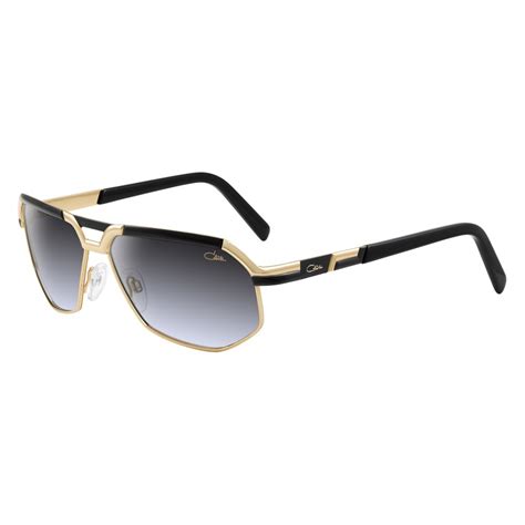 Cazal Vintage 9056 Legendary Black Gold Sunglasses Cazal Eyewear Avvenice
