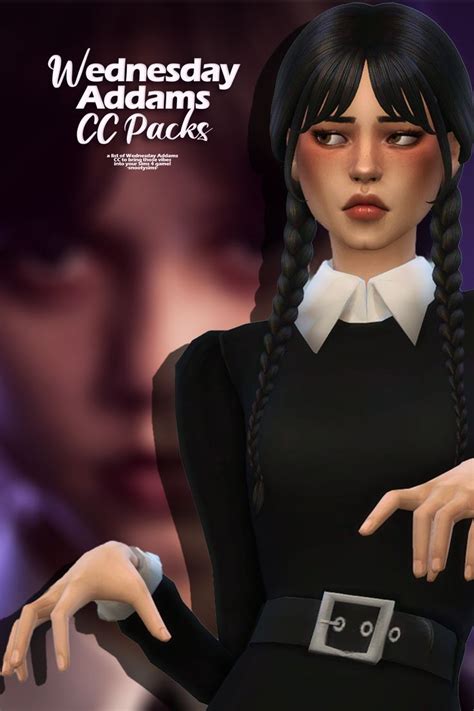 Wednesday Addams Cc We Could Dig Up For The Sims 4 Sims Sims 4