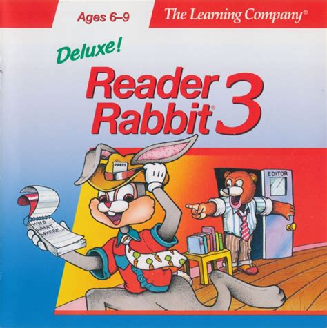 Reader Rabbit 3 1993 Box Cover Art Mobygames