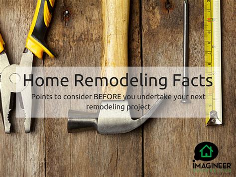 Home Remodeling Facts You Should Consider Before Starting A Remodeling