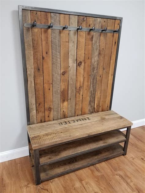 Diy Entryway Bench And Coat Rack Plans Modifications