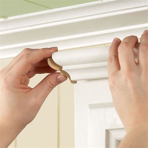 Soffit filler moulding topped with crown moulding will take your. Install Kitchen Cabinet Crown Moulding in 2020 | Kitchen ...