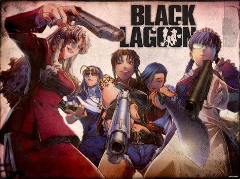 Black Lagoon Revy Roberta Balalaika Eda Shenhua Anime Girls Hd