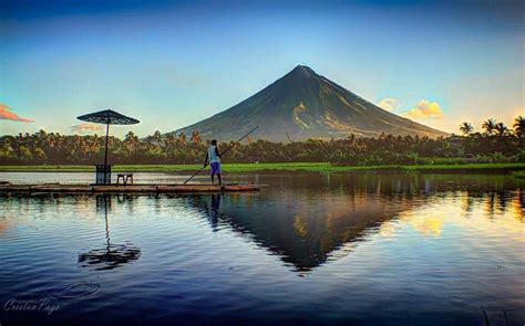 Sumlang Lake Mayon Volcano Camalig Albay Philippines Philippines