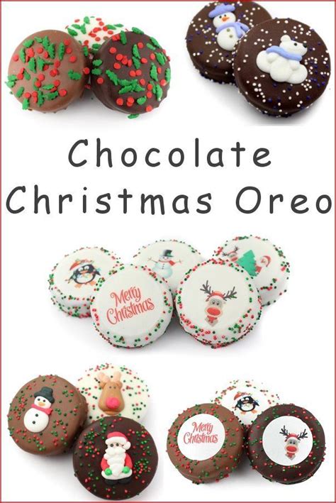 Individually wrapped in colorful red, green and gold foils that complement any festive holiday setting. Holiday Belgium Chocolate Oreo Cookies - Each cookie is individually wrapped and heat-seale ...