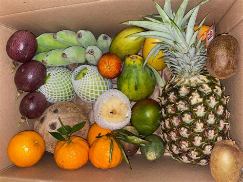 Online Tropical Fruit Box Delivery Nationwide Free Shipping The