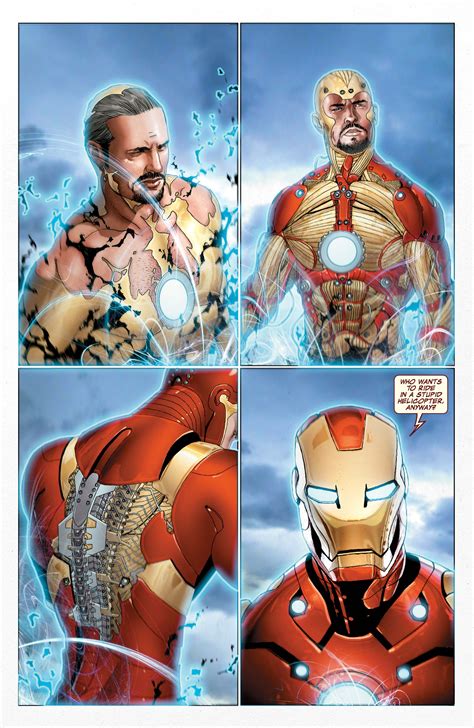 It has a new color scheme and legs that emerge from the back. What's going on with Iron Man's armor in Avengers ...