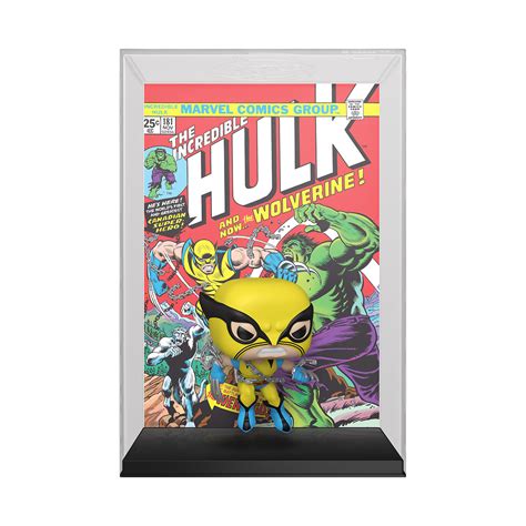 Funko Pop Comic Cover X Men Wolverine The Incredible Hulk Comic No