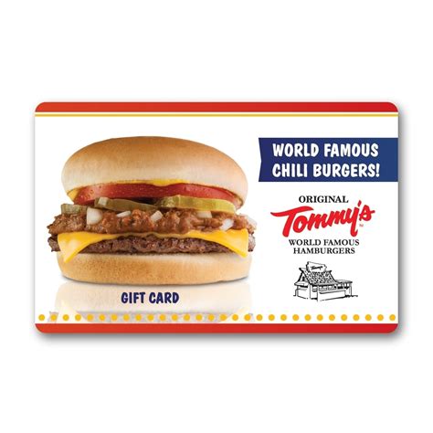 You have tons of options for gift cards. Gift Card - Original Tommy's