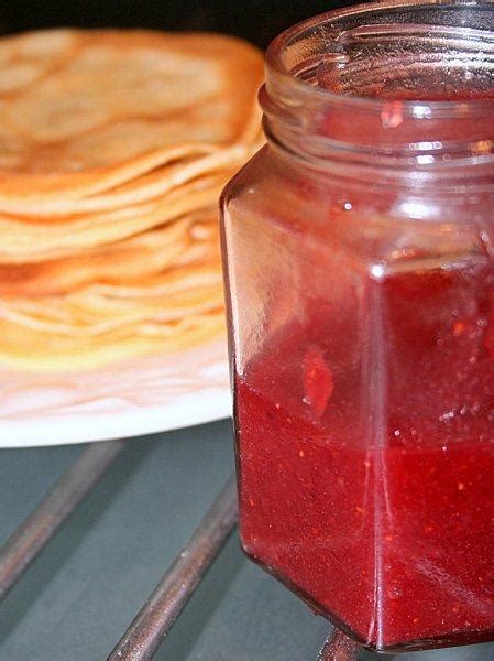 Confiture de fraise a l agar - agar