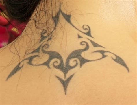 Skip to main search results. joeselicul: bow tattoo on back of neck