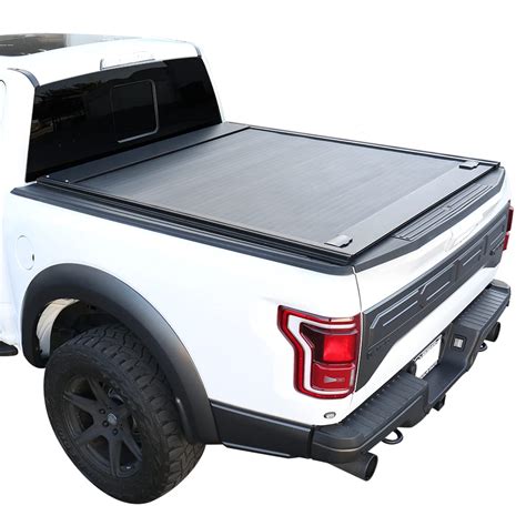 Buy Syneticusa Retractable Hard Tonneau Cover Fits 2004 2023 Ford F 150