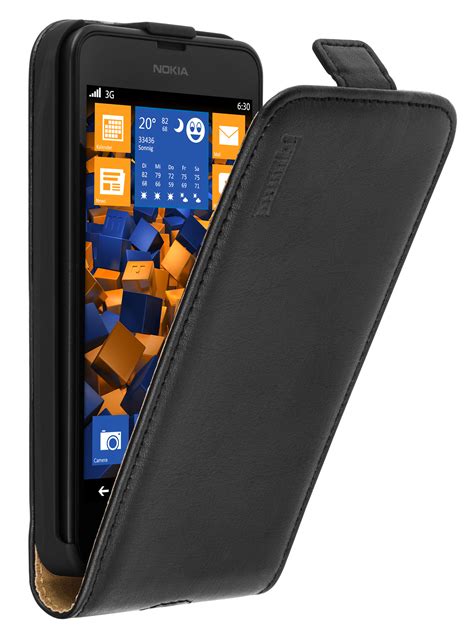 Flip Case Ledertasche Für Nokia Lumia 630635 Mumbi Shop