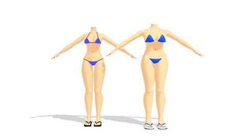 MMD Thick Body Bases By GothiccSiren On DeviantArt