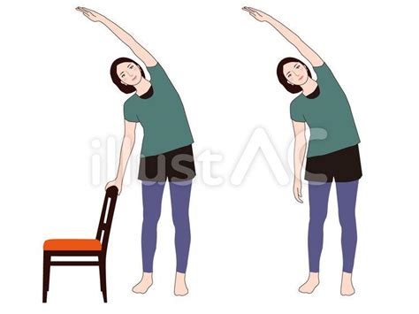 Free Vectors Armpit Stretching Exercises