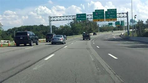 Middlesex Freeway Interstate 287 Exits 42 To 40 Southbound Youtube