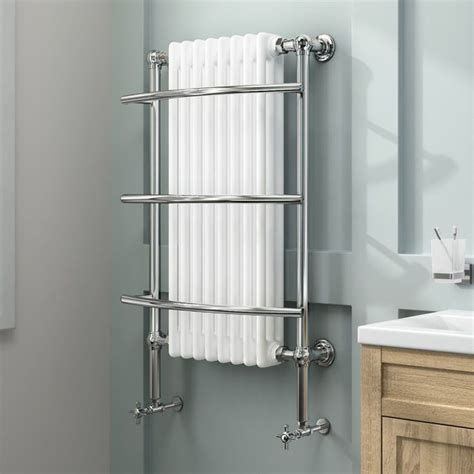 Pin By Kim Livermont On Bathroom Wall Mounted Towel Rail Traditional