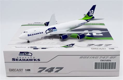 Jc Wings Boeing Company 747 8f Seattle Seahawks Reg N770ba With