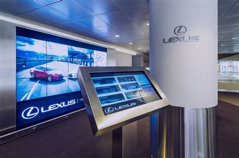 Omnichannel Marketing Series Lexus Touch Screen Displays