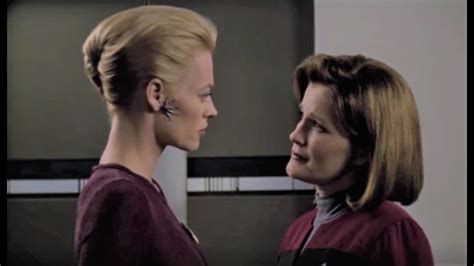 why janeway and seven made a logical couple on star trek voyager lesbian wlw oml