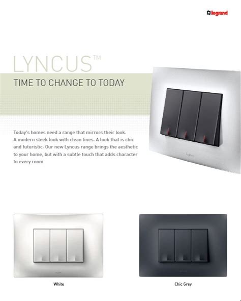 Legrand Lyncus Modular Switches At Rs Piece Modular Switches