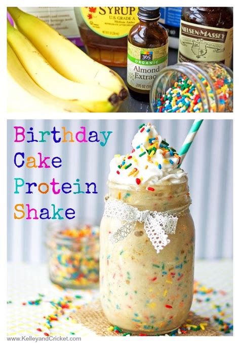 Jump to recipe print recipe. Birthday Cake Protein Shake | Recipe | Healthy Birthday ...