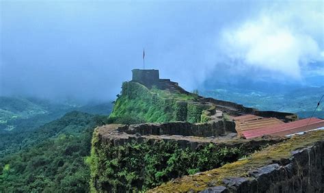 Pratapgad Fort In Sataramaharashtra Travel Twilight