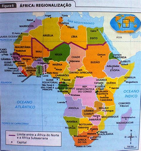 6 África RegionalizaÇÃo C3 Parte 2 Coggle Diagram