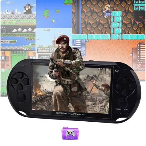 Psp X9 8g Retro Handheld Game Console 5 Portable Video Game Player