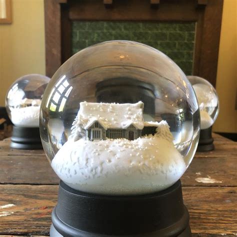 Custom Extra Large Snowglobe 6 Your Home In A Snowglobe Snow