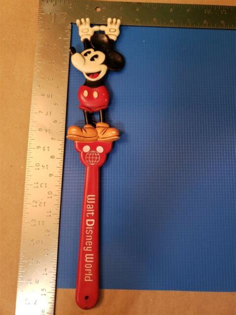 Vintage Mickey Mouse Back Scratcher Souvenir Walt Disney World 1970s