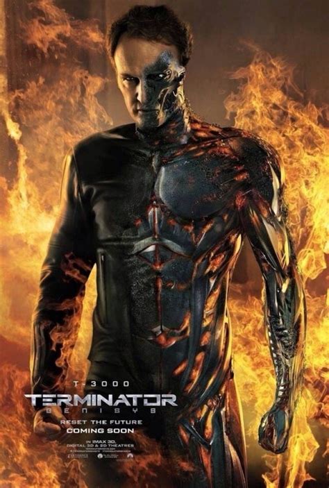 Terminator Genisys Emile Clarke Talks Arnold Schwarzenegger New Posters The Global