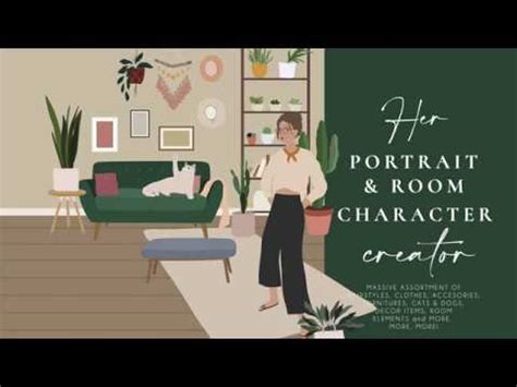 Her Portrait & Room Character Creator 