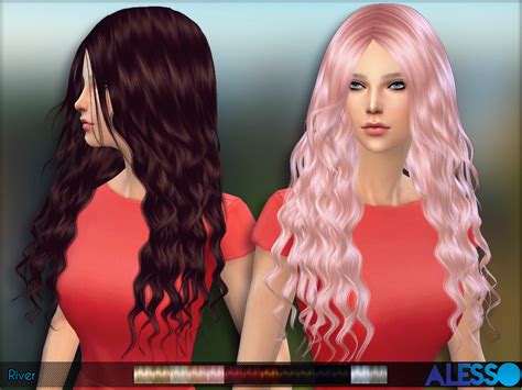 The Sims Resource Anto River Hair