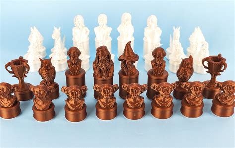 Harry Potter Chess For Fdm Printers By Experify3d Download Free Stl