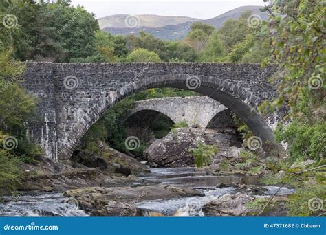Old Scottish Stone Bridge Stock Photo Image Of Rural 47371682