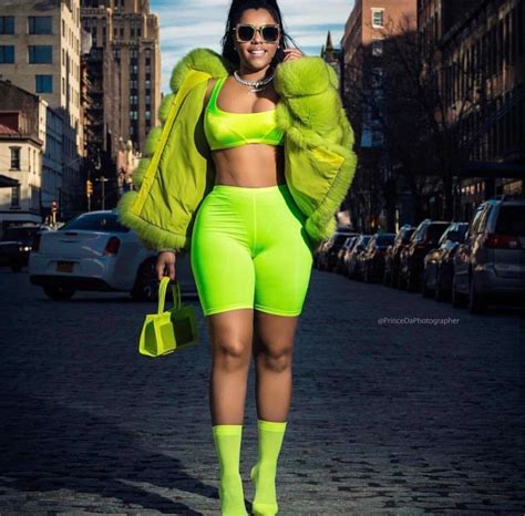 Neon Green Neon Green Outfits Color Outfits Slay Outfits Black Girl