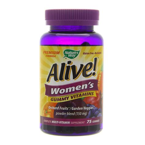 Alive Womens Gummy Vitamins Womens Multi